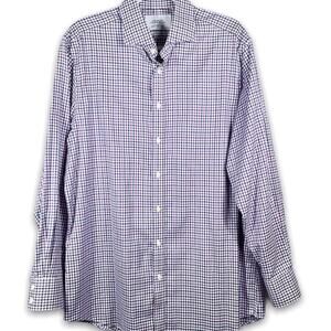 CHARLES TYRWHITT MEN JERMYN STREET LONDON SHIRT 16/33 CLASSIC FIT NON-IRON